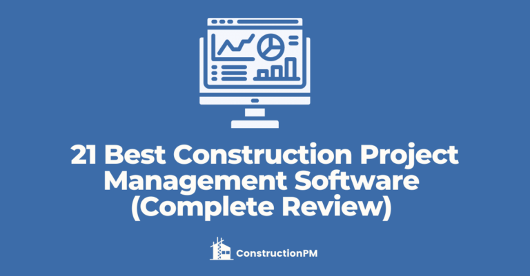 21+ Best Construction Project Management Software USA (2024) 