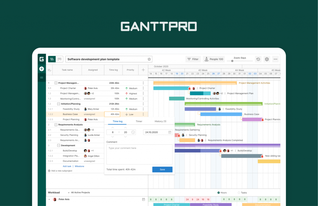 Gantt Pro - Best for complex project 
