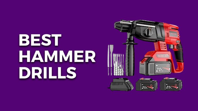 10+ Best Hammer Drills USA 2023 (Great Precision and Performance)