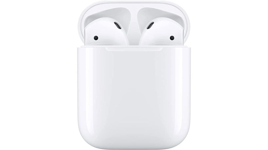 Apple AirPods - Best Apple Earbuds for construction workers under 100$ (5 Lakh+ Ratings)