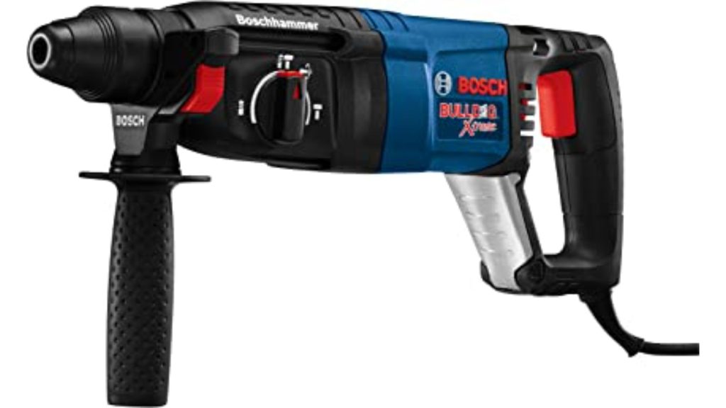 Bosch 11255VSR Bulldog Xtreme Rotary Hammer Power Drill - Overall Best Hammer Drill For Concrete & All Purpose