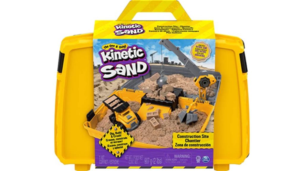 Kinetic Sand Construction Site Folding