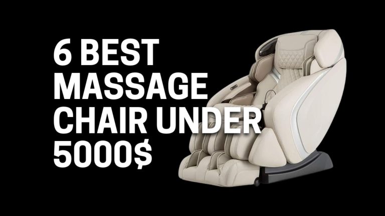 6 Best Massage Chairs Under 5000$ USA (2024) [Expert Advised]